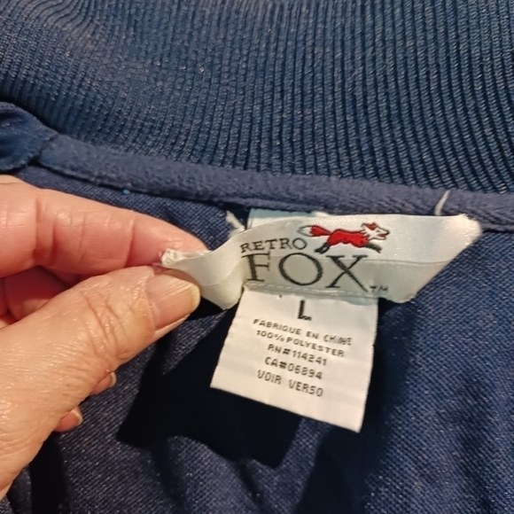Retro fox blue track jacket - Picture 6 of 8